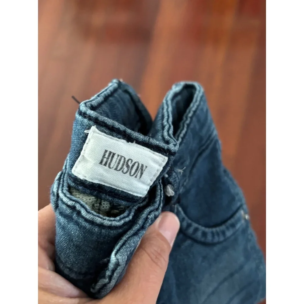 Hudson Kids Toddler Boys 3T Dark Wash Flap Pocket Stretch Denim Jeans